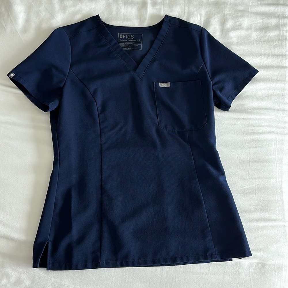 Figs Catarina Slim Scrub top size S
